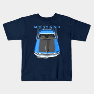 Mustang Boss 69 - Blue Kids T-Shirt